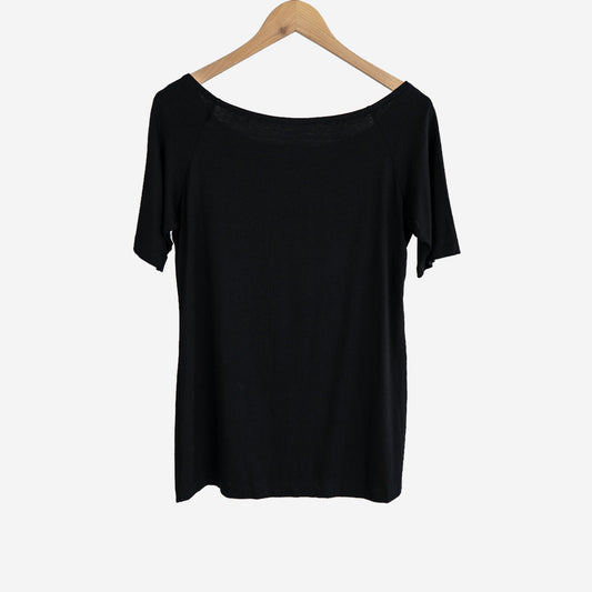 SHORT SLEEVED OFF THE SHOULDER TOP