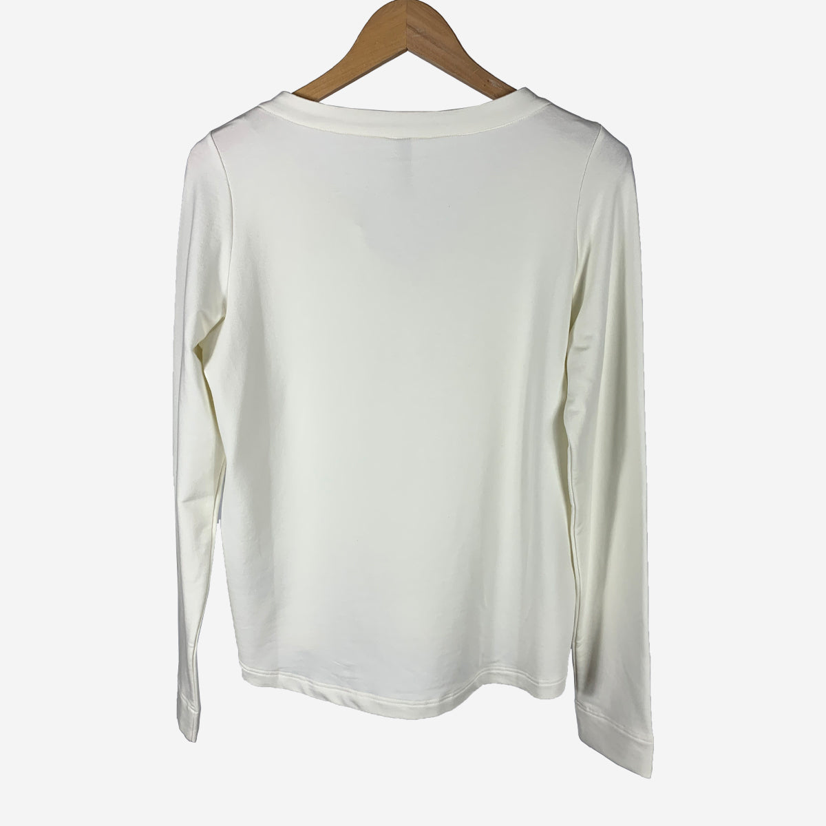 WHITE V NECK TOP