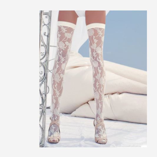 TRASPARENZE HOLD UP FLOWER TIGHTS