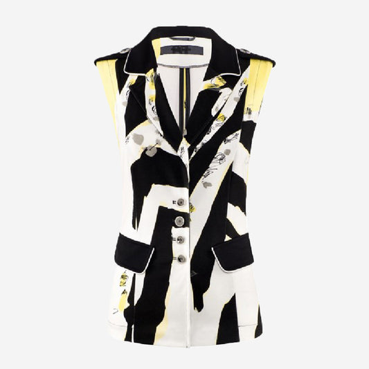 GRAPHIC PATTERN GILET